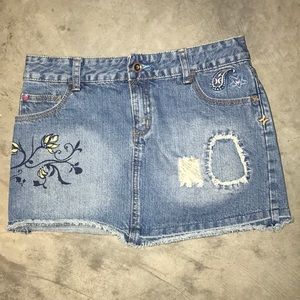 Girls Hurley Jean Skirt